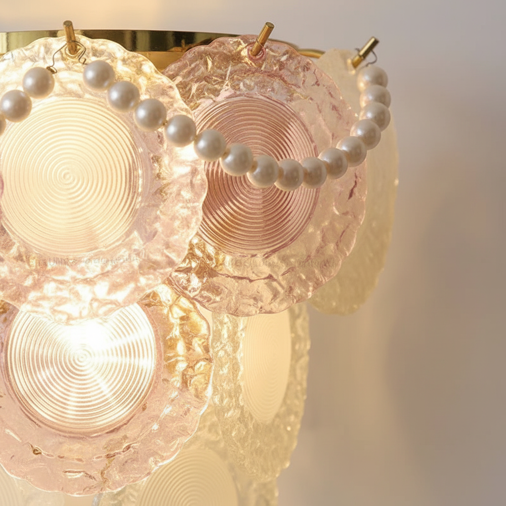 [Belle Époque] French Vintage Crystal Wall Lamp Luxury