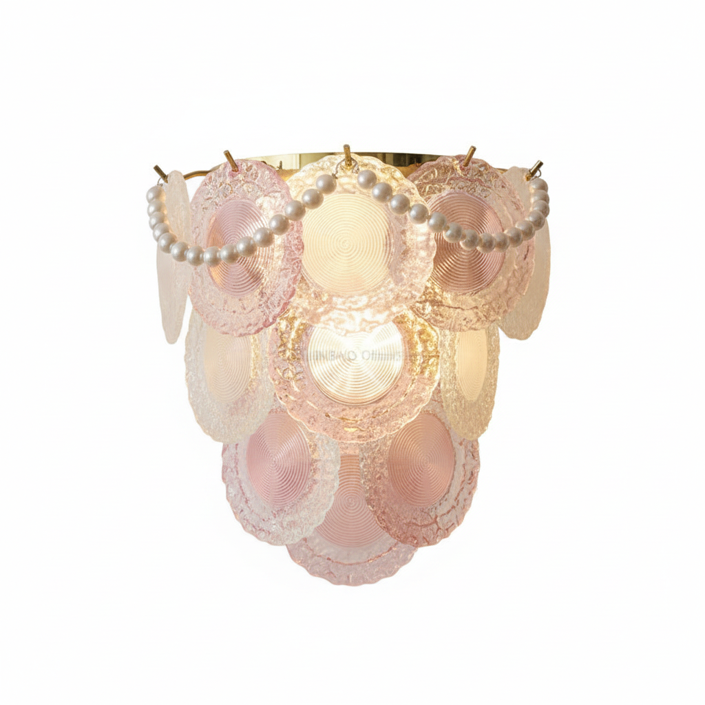 [Belle Époque] French Vintage Crystal Wall Lamp Luxury
