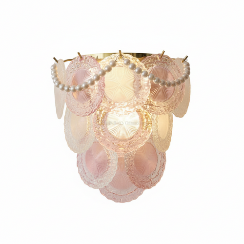 [Belle Époque] French Vintage Crystal Wall Lamp Luxury