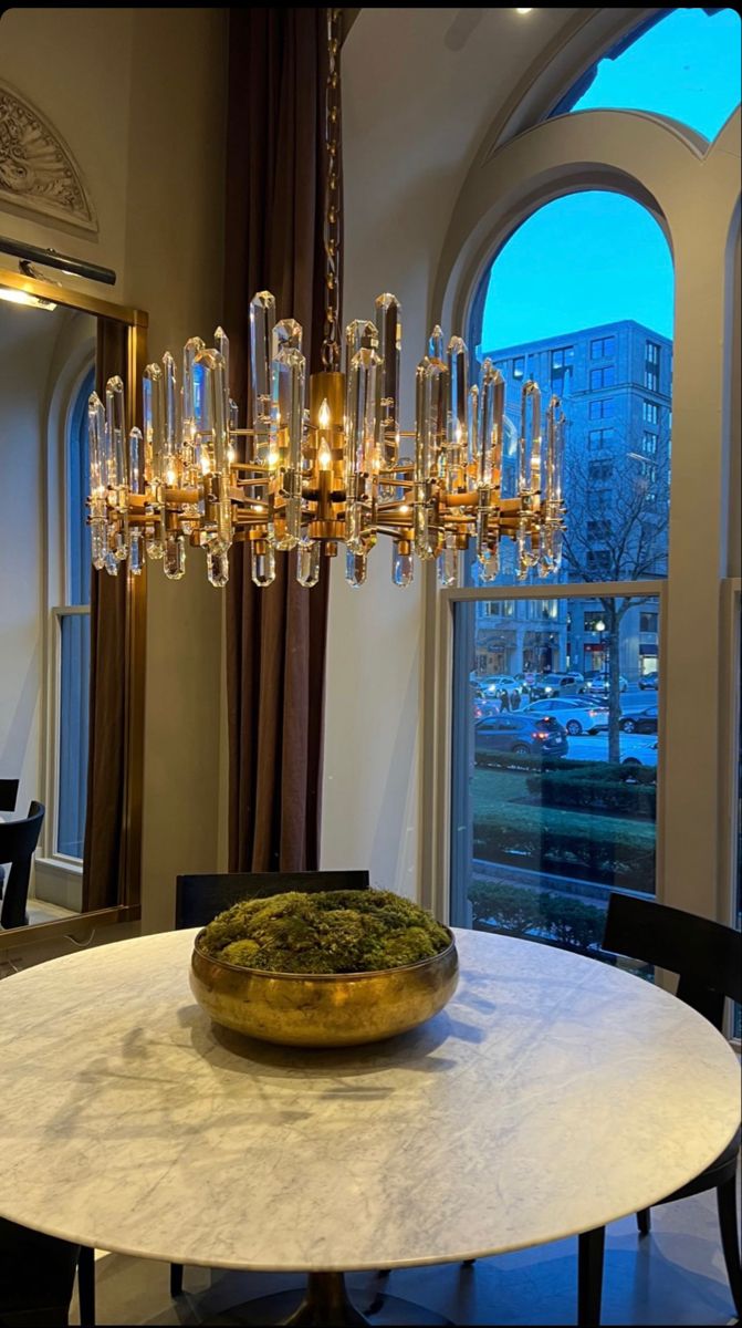 [Imperiale] Modern Crystal Chandelier Gold Luxury Hotel